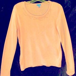 BLUSH PINK KITTEN SOFT SWEATER